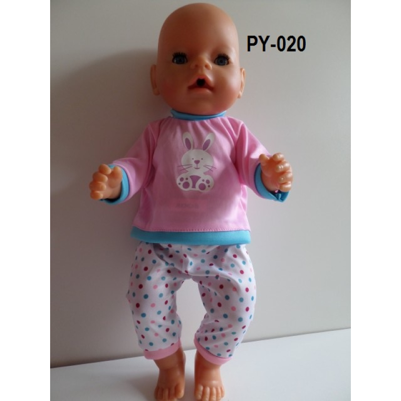 Pyjama pastel  LET OP BESTELNR OP FOTO KLOPT NIET